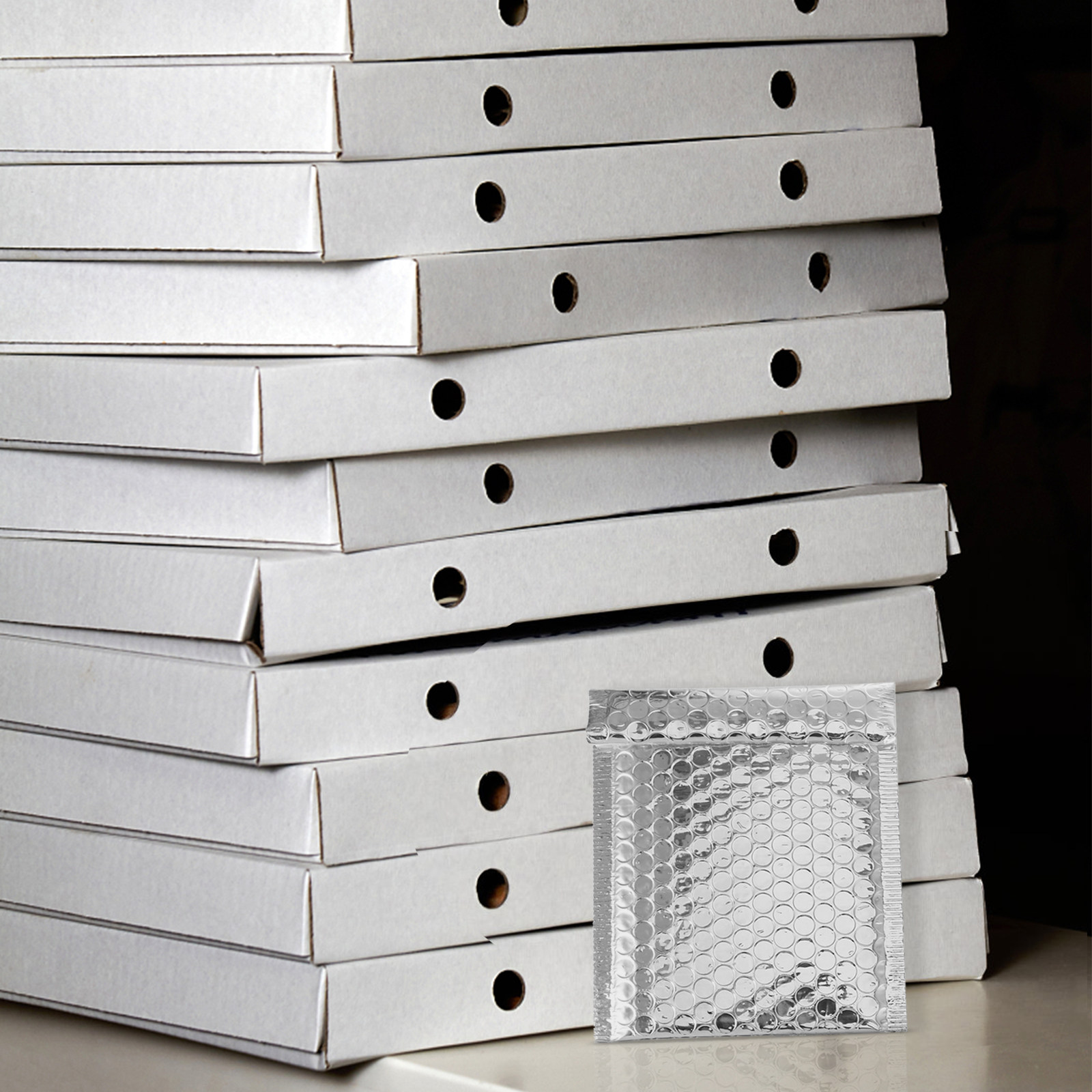 Home Security Tools - 100Pcs Padded Bubble Envelopes Lightweight Secure