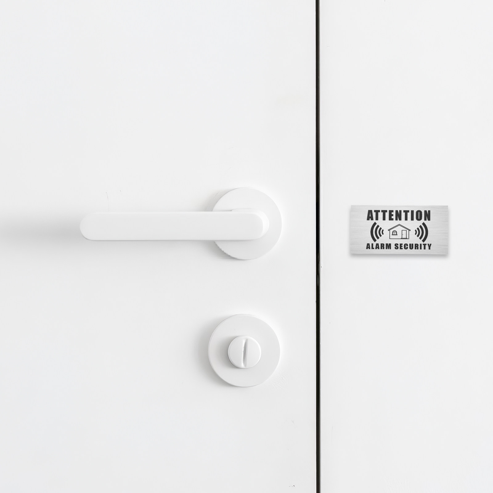 Home Security Alarm - 4 Sheets Home Security Alarm Warning