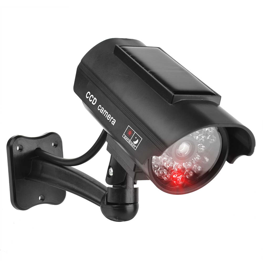 Fake Camera Dummy - Dummy Surveillance Camera Weatherproof Fake CCTV
