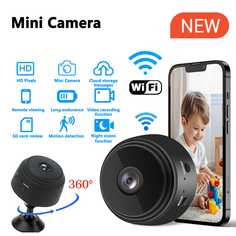 Home Security Camera - 1080P HD Mini WiFi Camera Baby