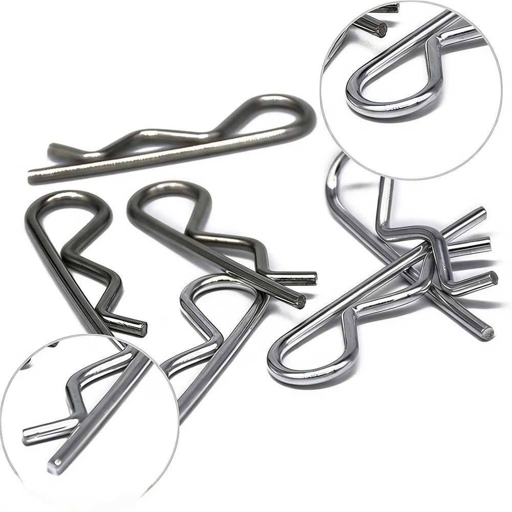 Home Security Project - 60pcs 100pcs Galvanized R Type Cotter