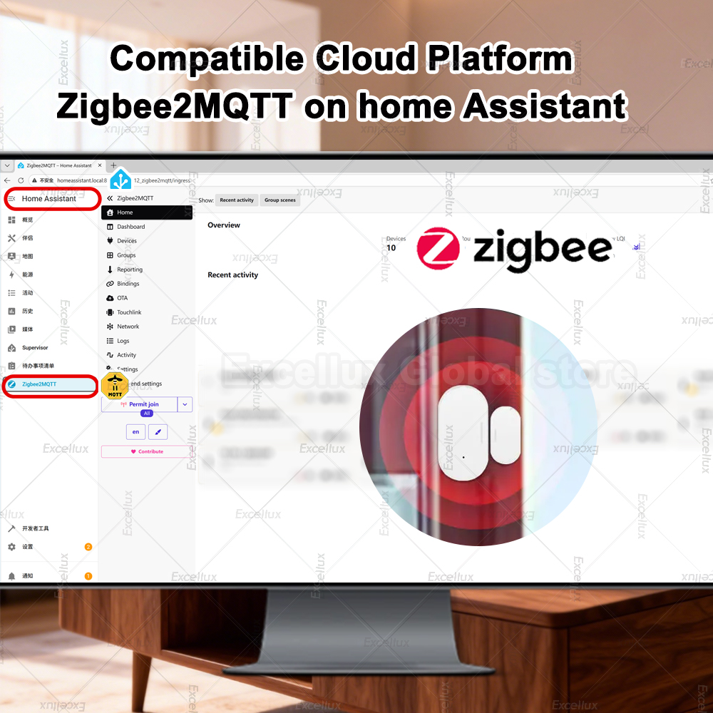 Zigbee 3.0 Door Window Sensor  – Home Security Alarm Bewertung und Preis