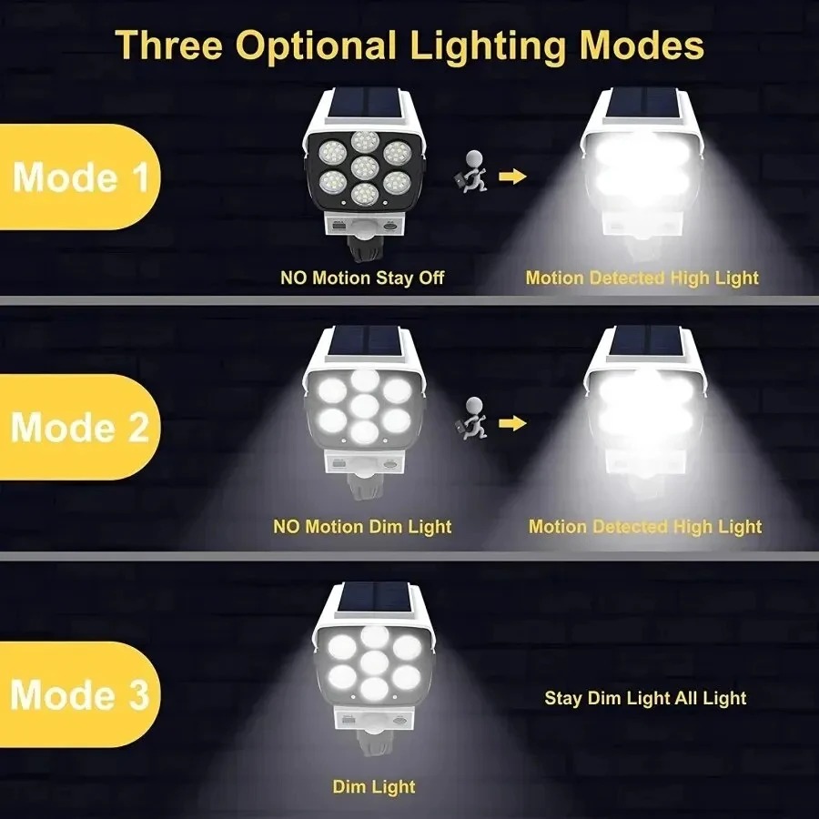 Solar Lights Outdoor With Moti – Fake Camera Dummy Bewertung und Preis