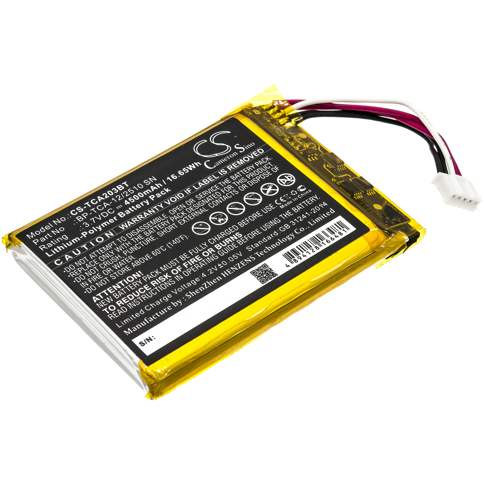 3.7V 4500mAh Alarm System Batt – Home Security With Xfinity Bewertung und Preis