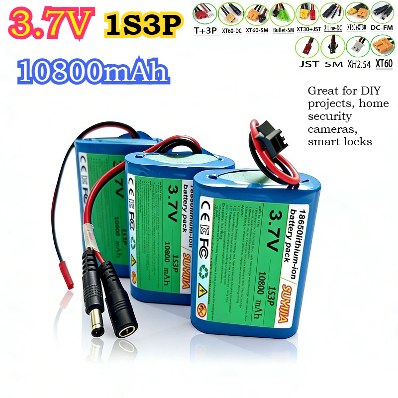 3.7V 10800mAh 1S3P 18650 Brand – Home Security Project Bewertung und Preis