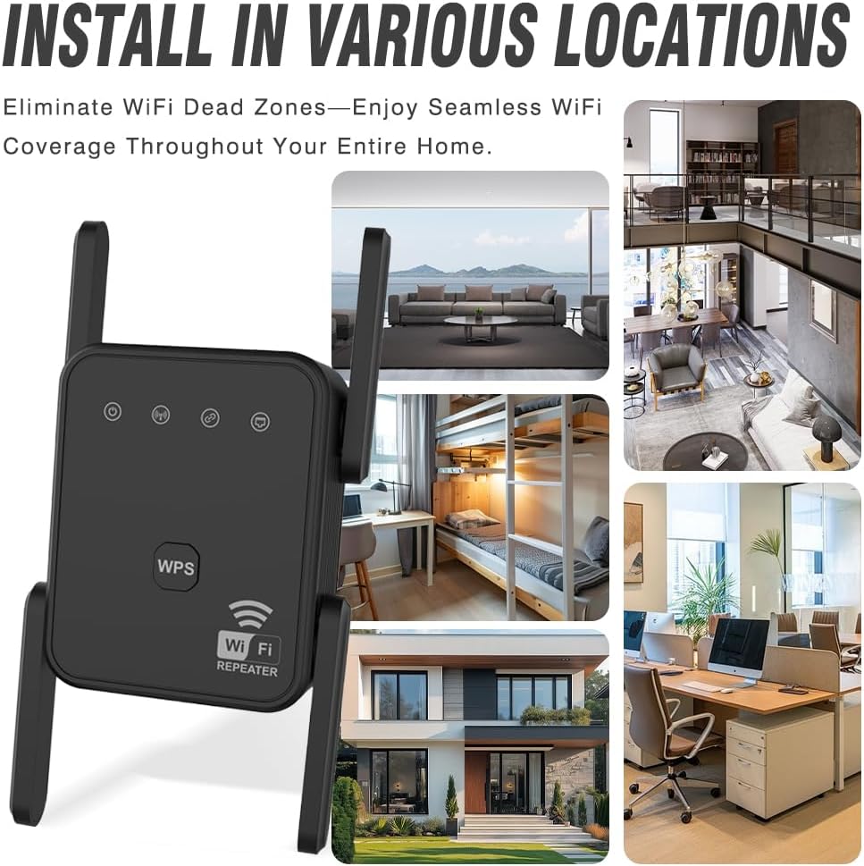 2026 New WiFi Repeater 300Mbps – Home Security Network Bewertung und Preis