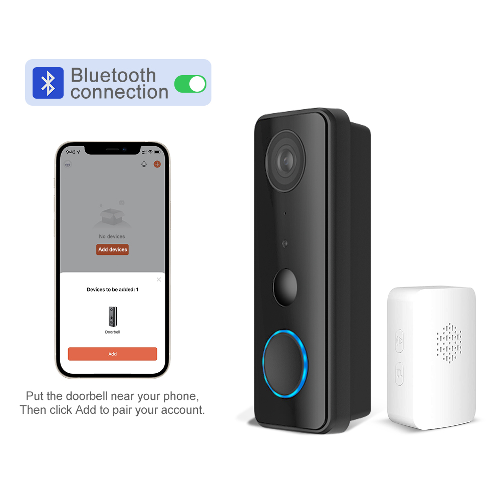 2MP 1080P Tuya APP Bluetooth   – Peephole Camera Viewer Bewertung und Preis
