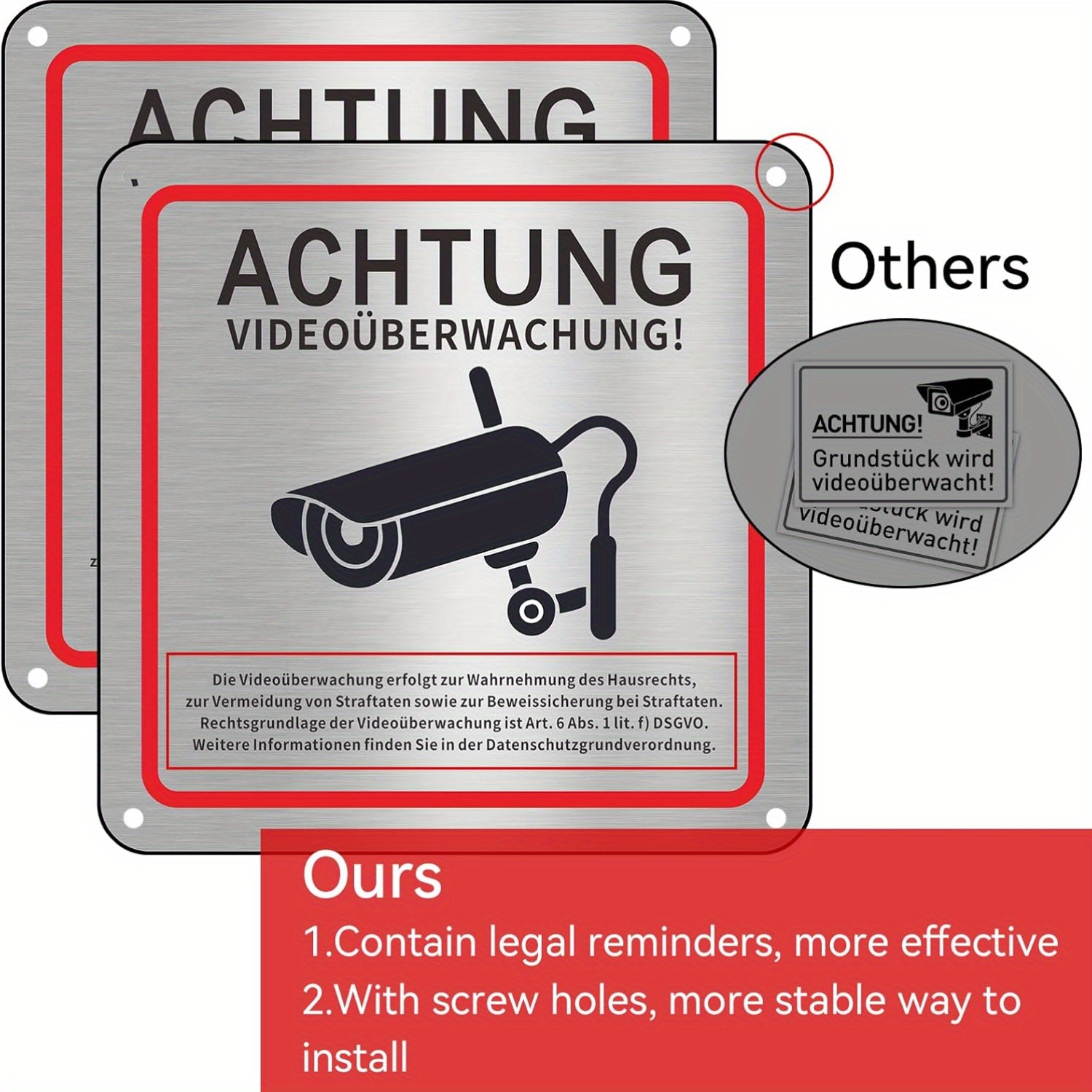 Aluminum Alloy Wall-Mounted Su – Home Security Camera Bewertung und Preis