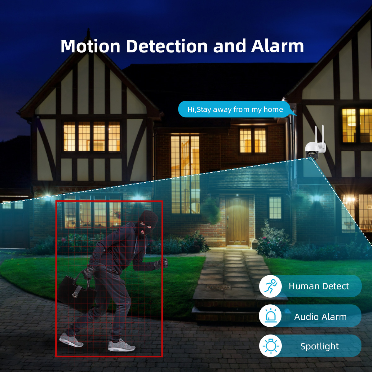 8X Digital Zoom 8MP PTZ WiFi C – Home Security Kamera Bewertung und Preis