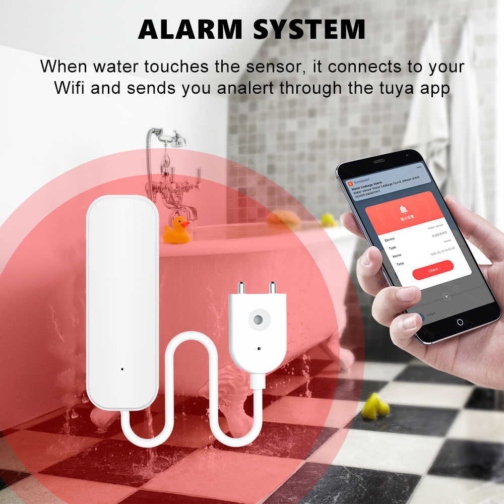 WiFi/Zigbee Water Sensor Tuya  – Home Security Tools Bewertung und Preis