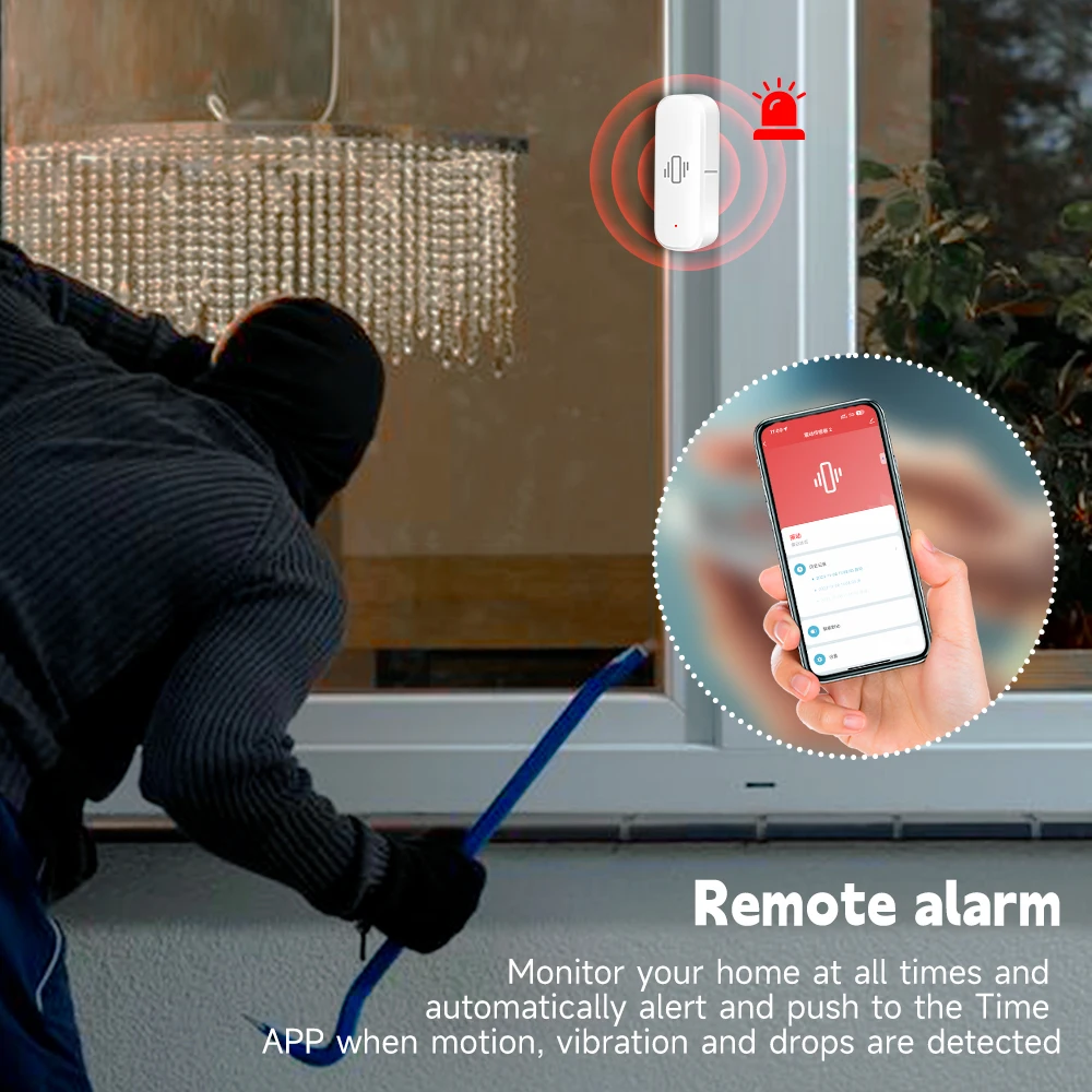 WiFi/Zigbee Smart Vibration Se – Home Security Alarm Bewertung und Preis