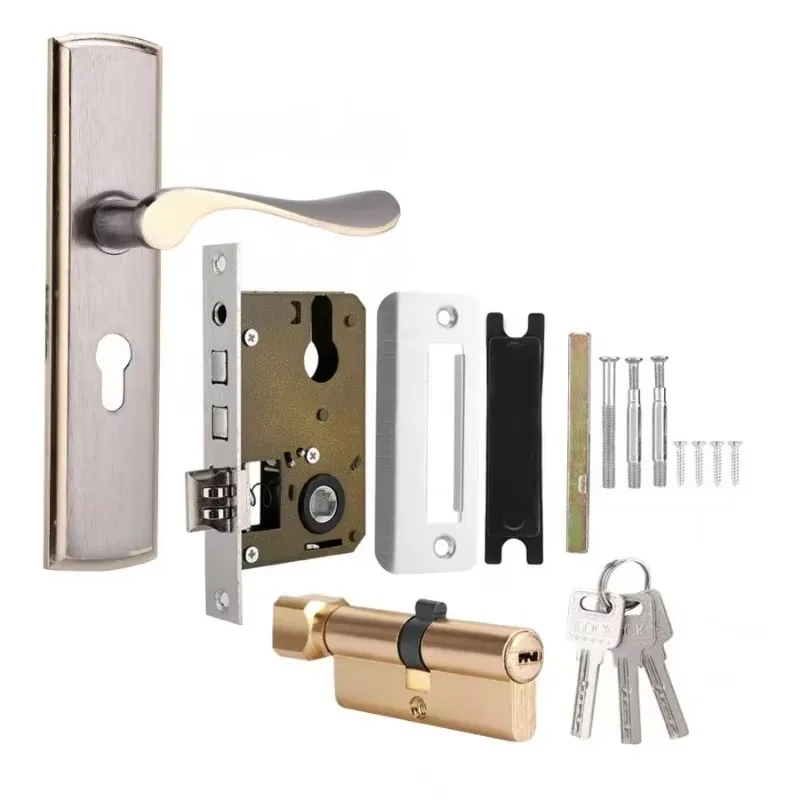 Gold Door Handle Lock Silent H – Home Security Ideas Bewertung und Preis