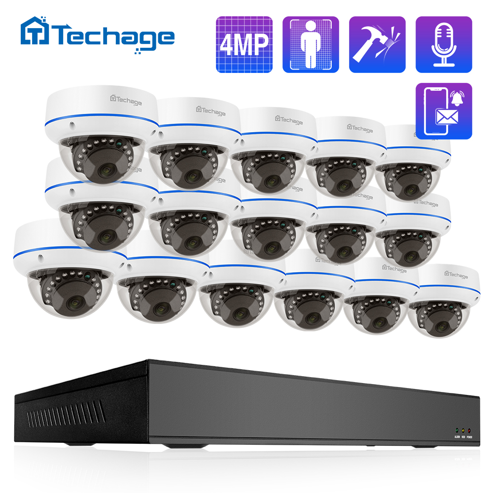 Techage HD 4MP 16CH POE Survei – Home Security Ideas Bewertung und Preis
