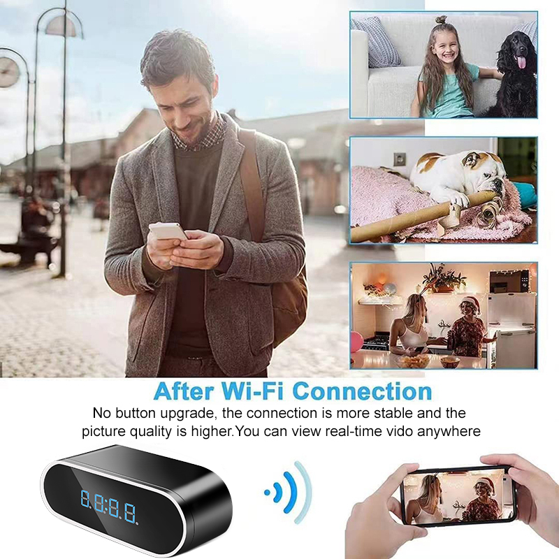 Full HD 1080P Alarm Clock Mini – Home Security Kamera Bewertung und Preis