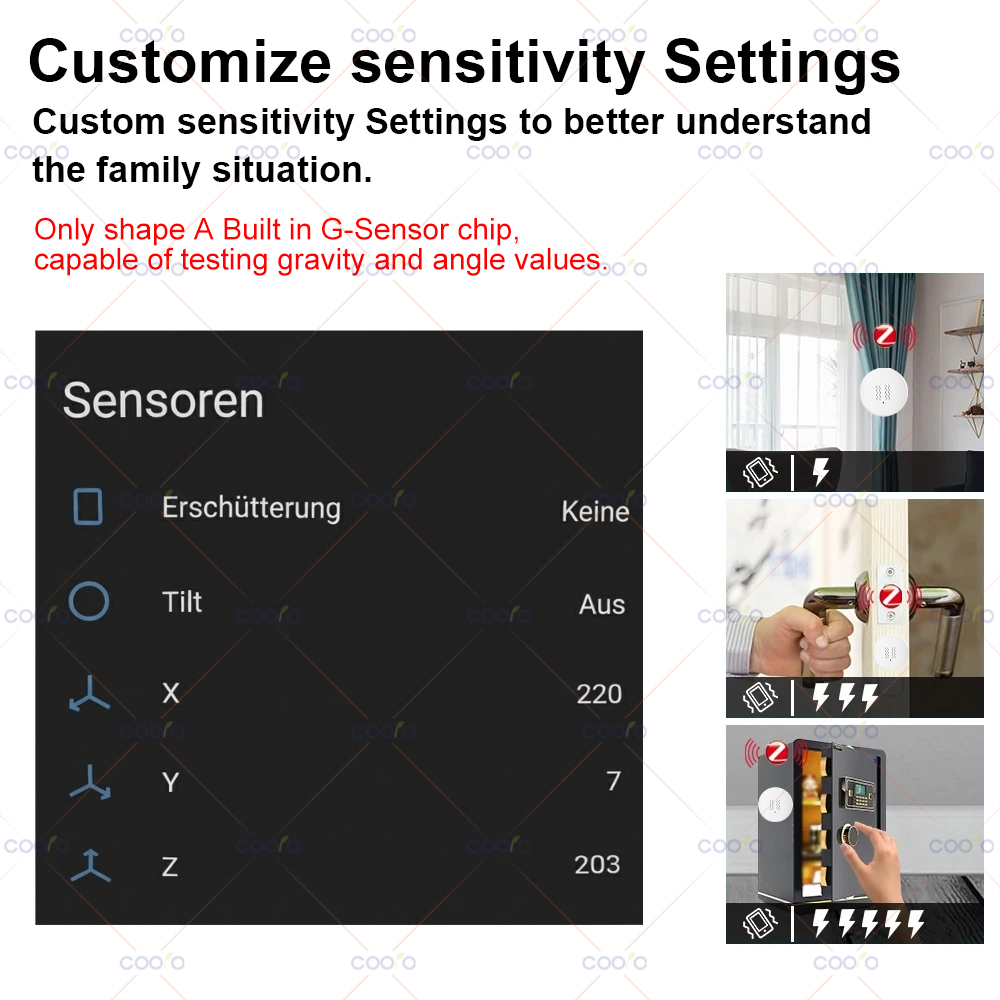 ZigBee 3.0 Vibration Sensor Re – Home Security Tools Bewertung und Preis