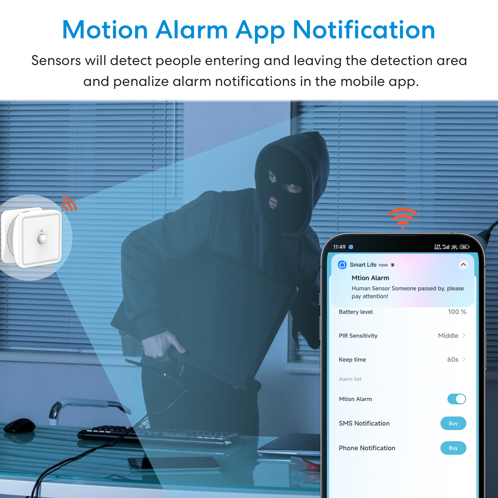 Tuya ZigBee Human Motion Senso – Home Security Tools Bewertung und Preis