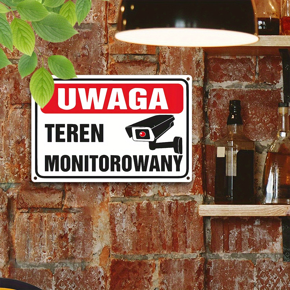 2D Flat,Vintage Metal Sign,Pol – Home Security Camera Bewertung und Preis