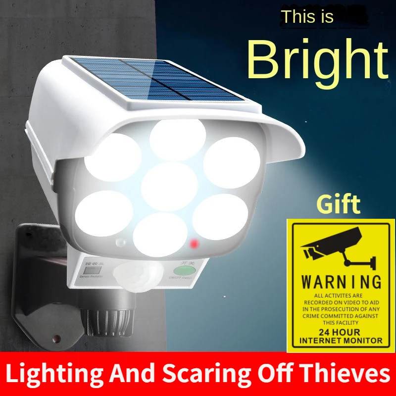 Outdoor Solar Light Motion Sen – Fake Camera Dummy Bewertung und Preis