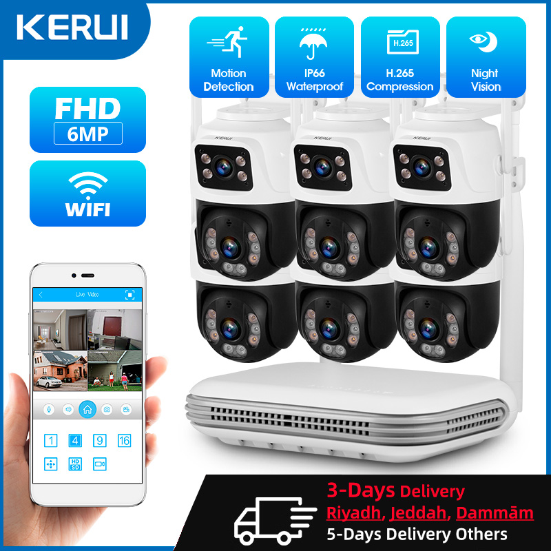 KERUI Waterproof 6MP HD Wirele – Home Security Ideas Bewertung und Preis