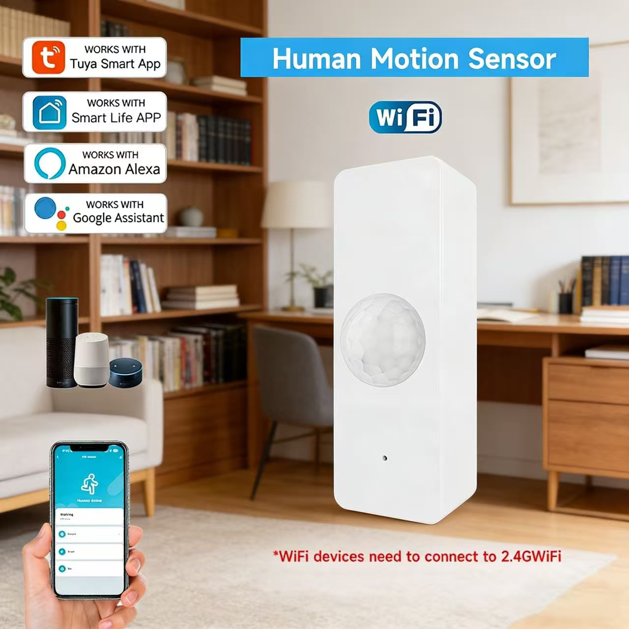 WiFi Smart PIR Motion Sensor T – Home Security Tools Bewertung und Preis
