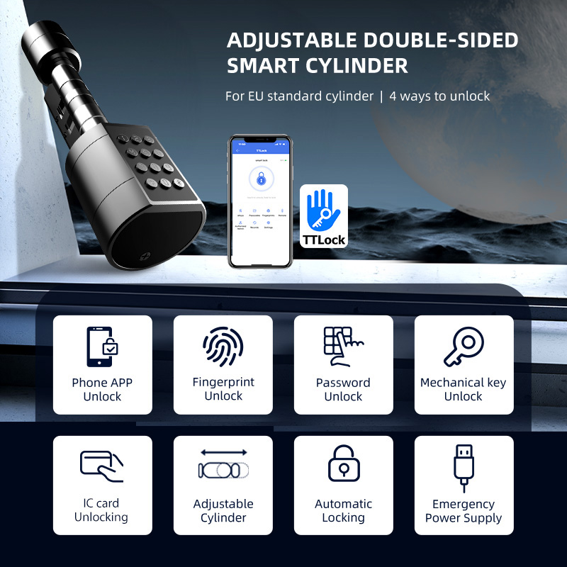 Smart Euro Cylindrical Door Lo – Home Security Locks For Doors Bewertung und Preis