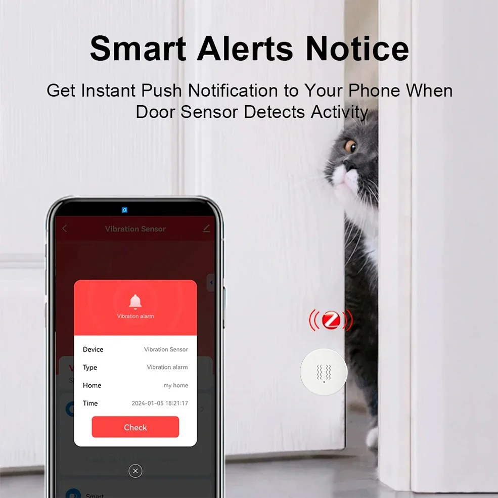 Tuya ZigBee Smart Vibration &  – Home Security Tools Bewertung und Preis