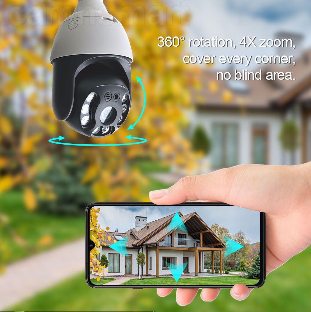 Camnsmart Tuya 5MP Alexa Wifi  – Home Security Kamera Bewertung und Preis