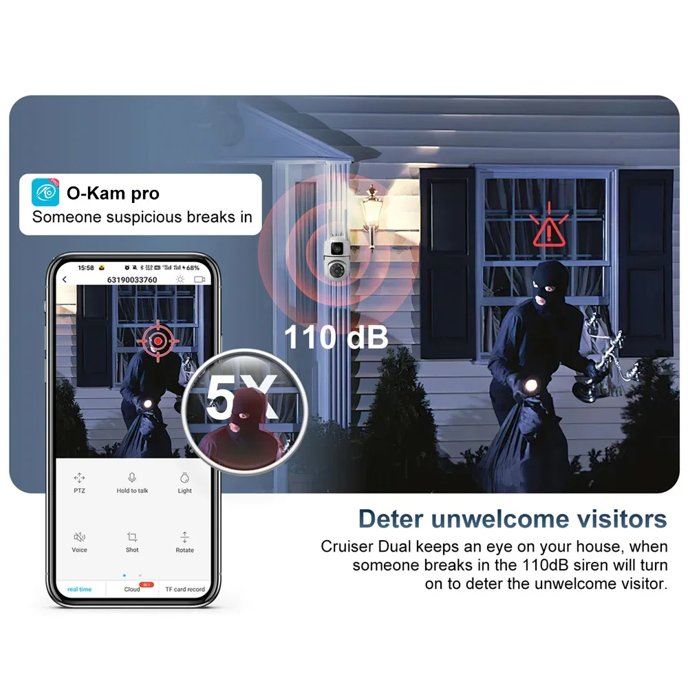 8MP HD Wifi Surveillance PTZ C – Home Security Kamera Bewertung und Preis