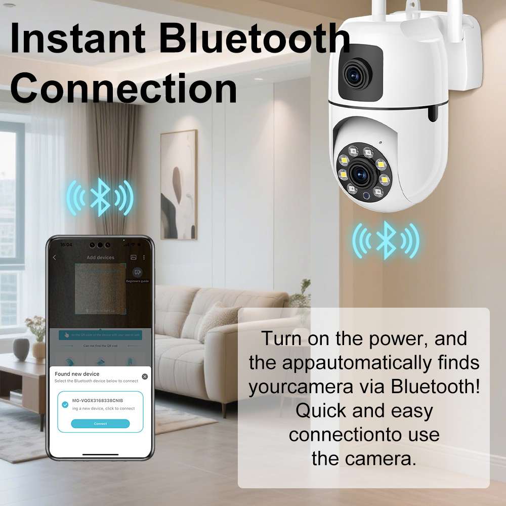 8MP HD Wifi Surveillance PTZ C – Home Security Kamera Bewertung und Preis