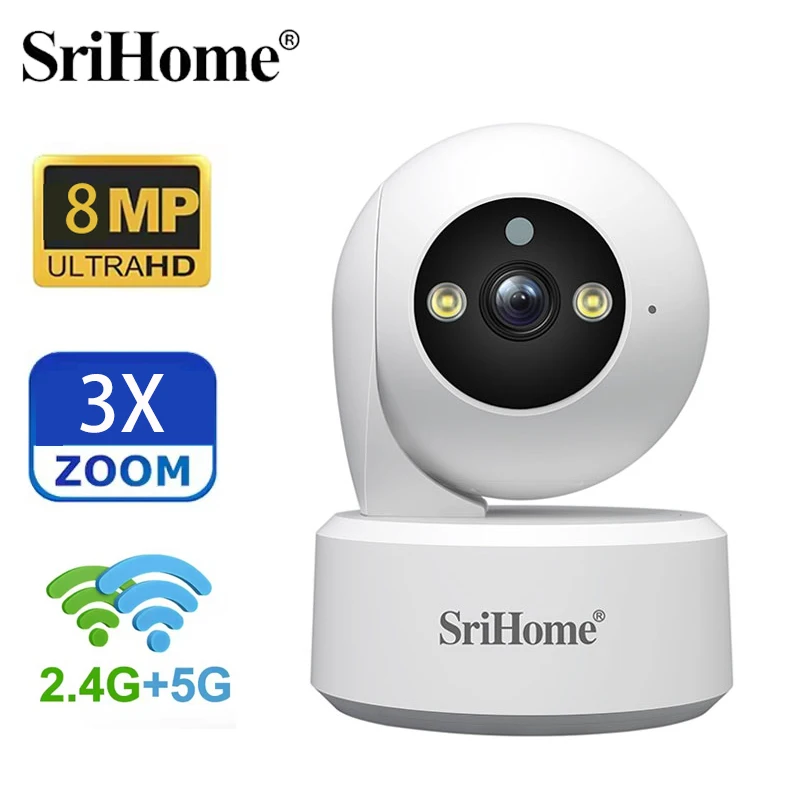 Srihome 5G WiFi Smart IP HD Ca – Home Security Kamera Bewertung und Preis