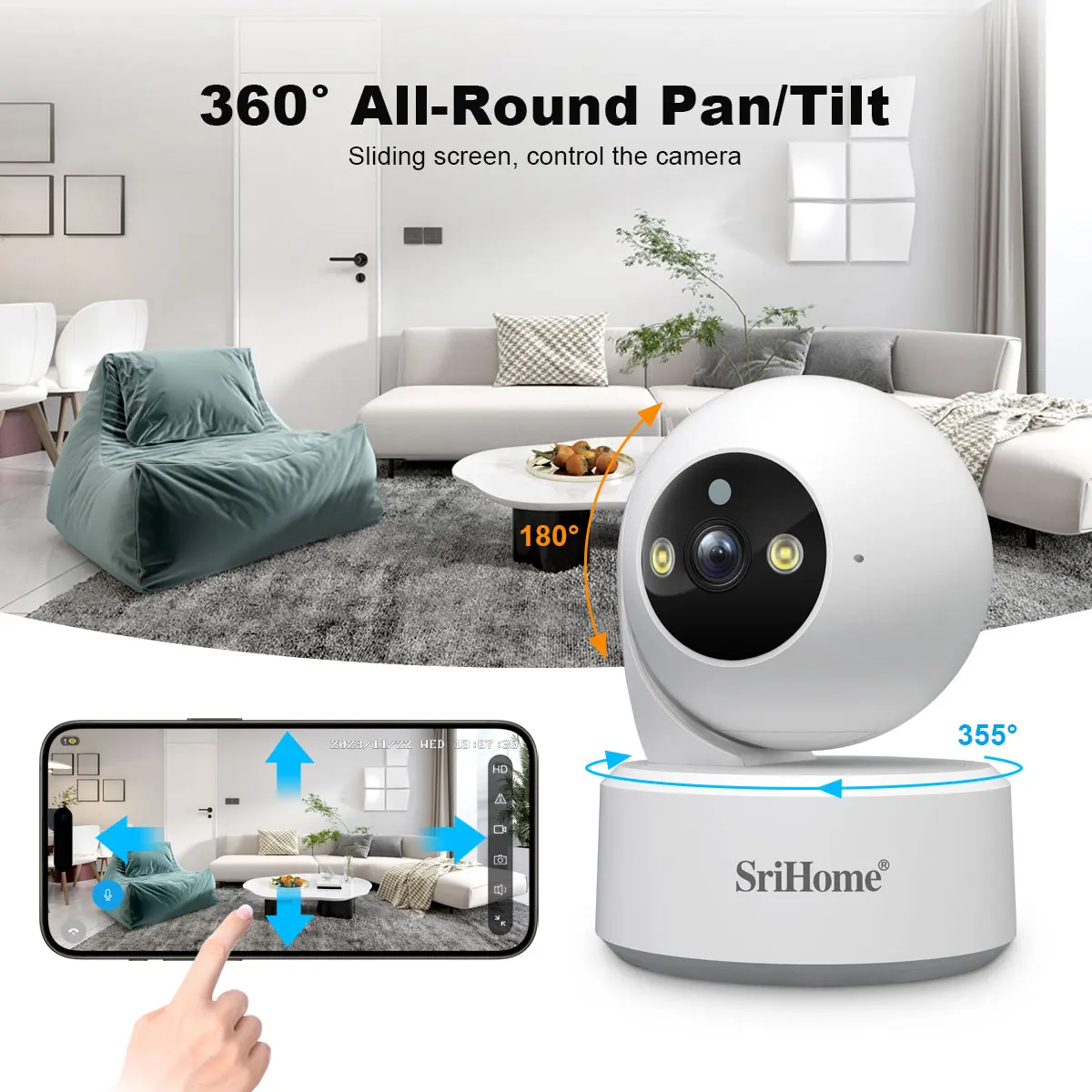 Srihome 5G WiFi Smart IP HD Ca – Home Security Kamera Bewertung und Preis