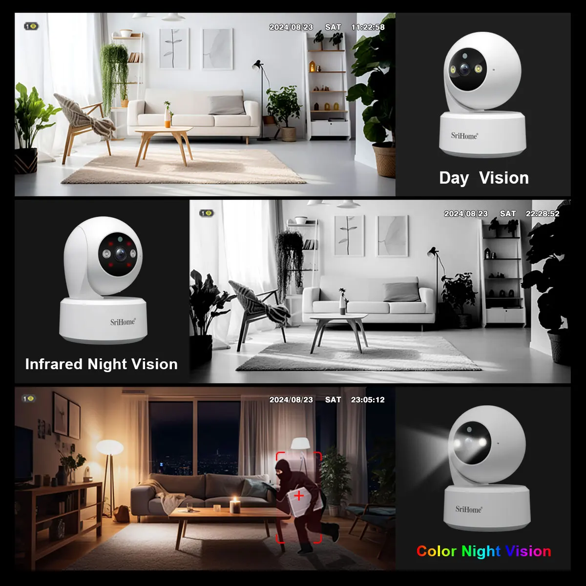 Srihome 5G WiFi Smart IP HD Ca – Home Security Kamera Bewertung und Preis