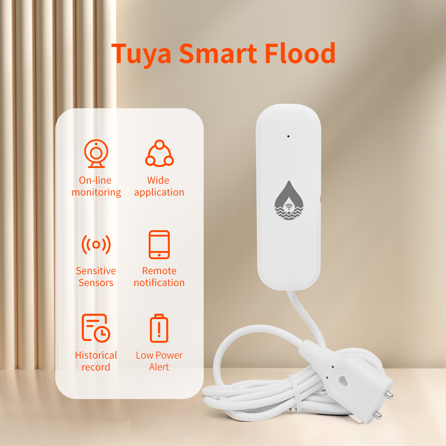 YFK Tuya WiFi Water Leakage Se – Home Security Tools Bewertung und Preis