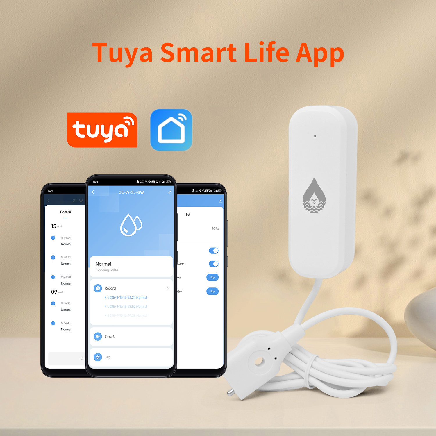 YFK Tuya WiFi Water Leakage Se – Home Security Tools Bewertung und Preis