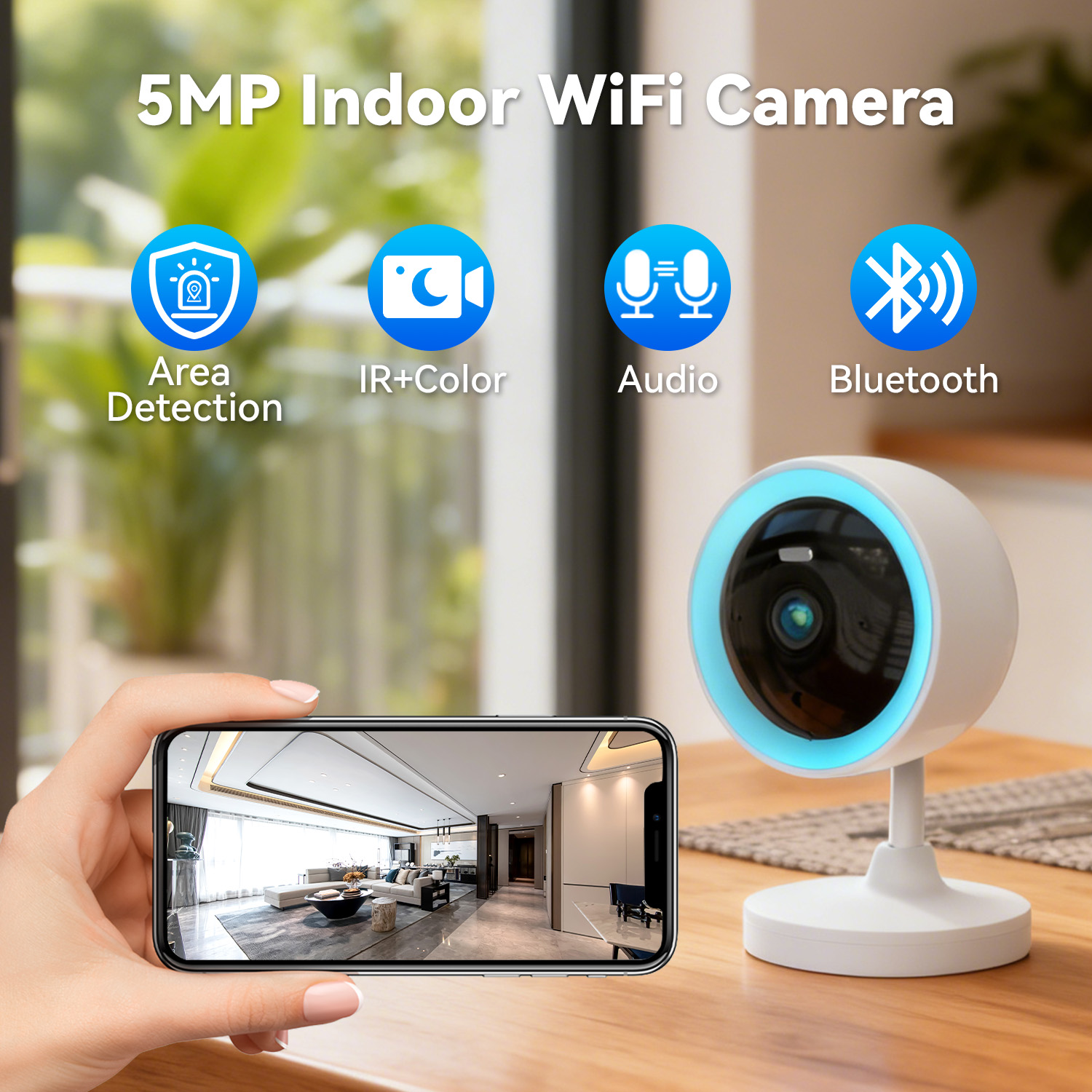 PEGATAH Tuya Smart 5MP HD Indo – Home Security Kamera Bewertung und Preis