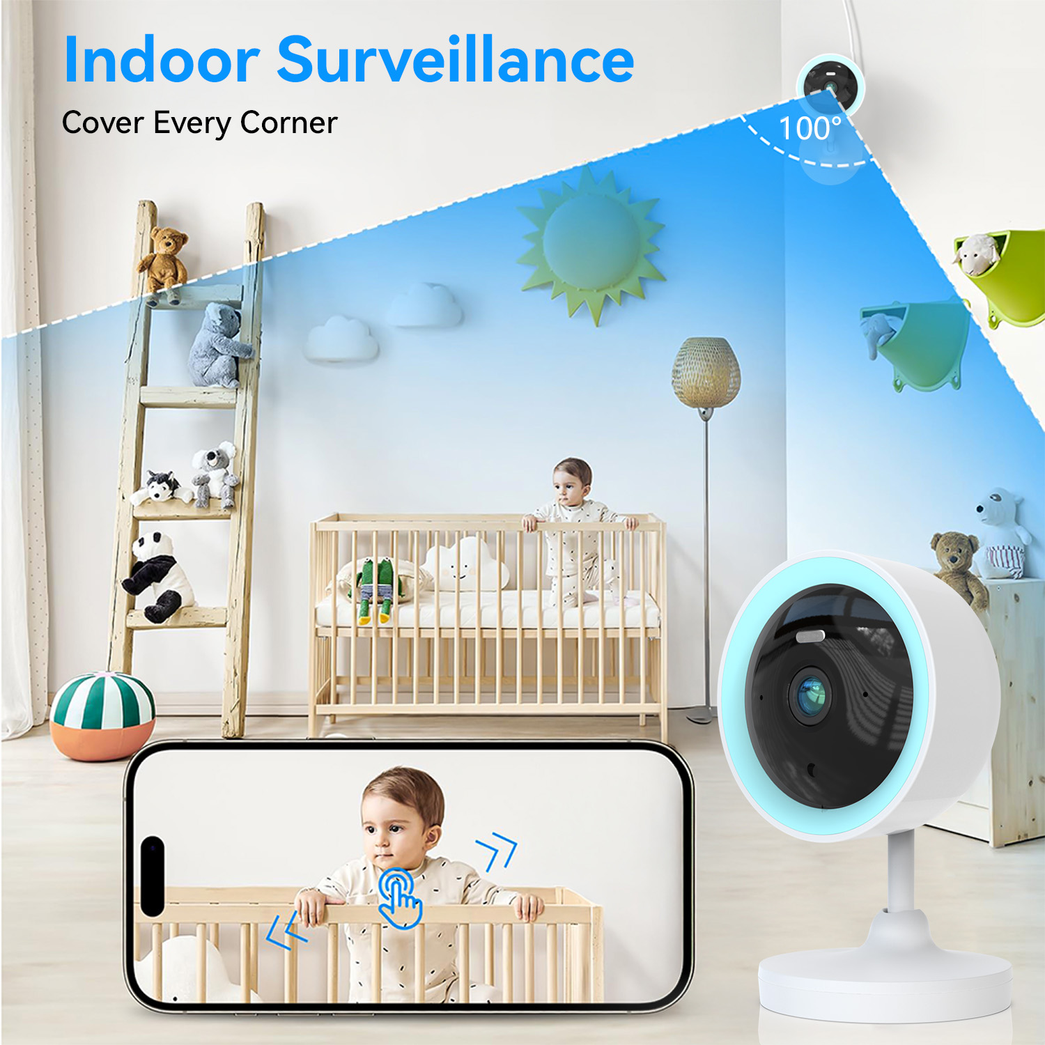 PEGATAH Tuya Smart 5MP HD Indo – Home Security Kamera Bewertung und Preis