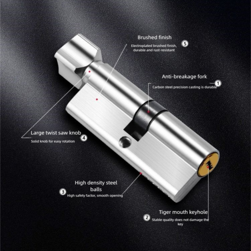 Wooden Door Lock Cylinder with – Home Security Locks For Doors Bewertung und Preis