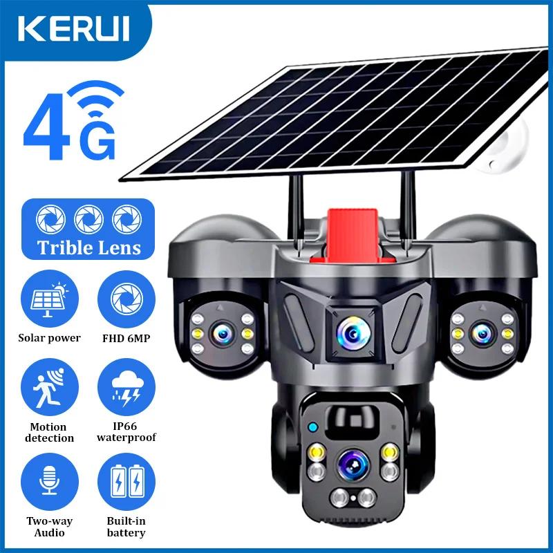 KERUI Outdoor PTZ 6MP 4G SIM W – Home Security Ideas Bewertung und Preis