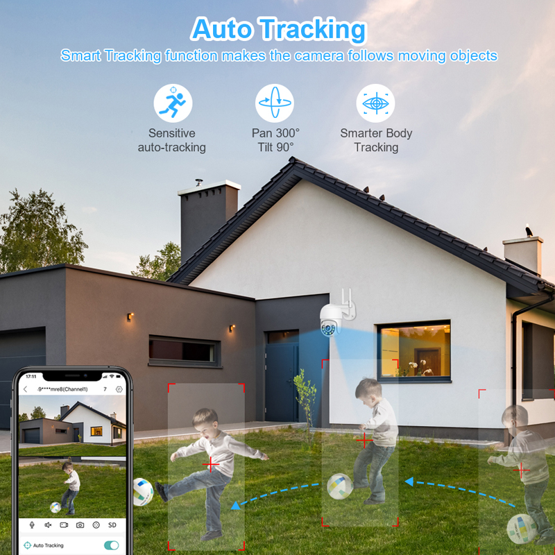 Smar 3MP Wireless CCTV Securit – Home Security Network Bewertung und Preis