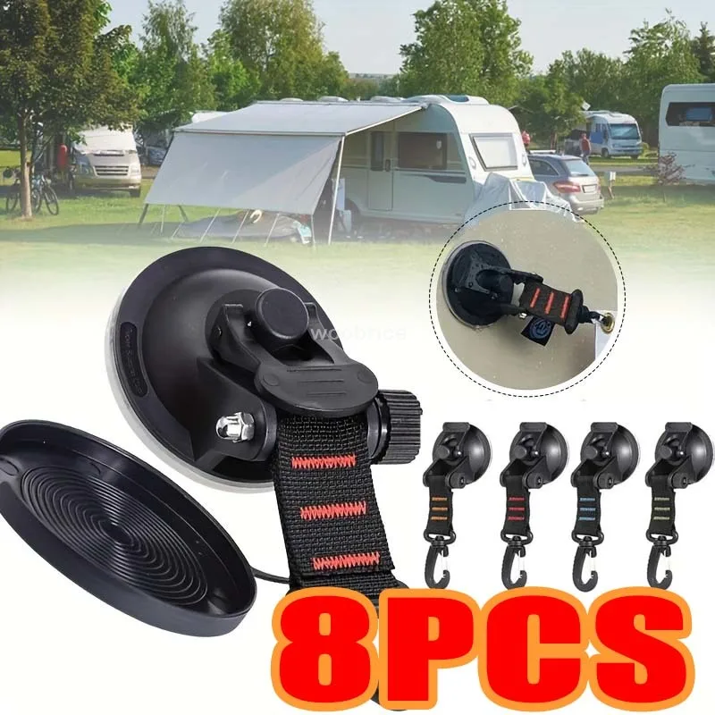 1/8 Pcs Car Tent Suction Cups  – Home Security Outdoor Bewertung und Preis