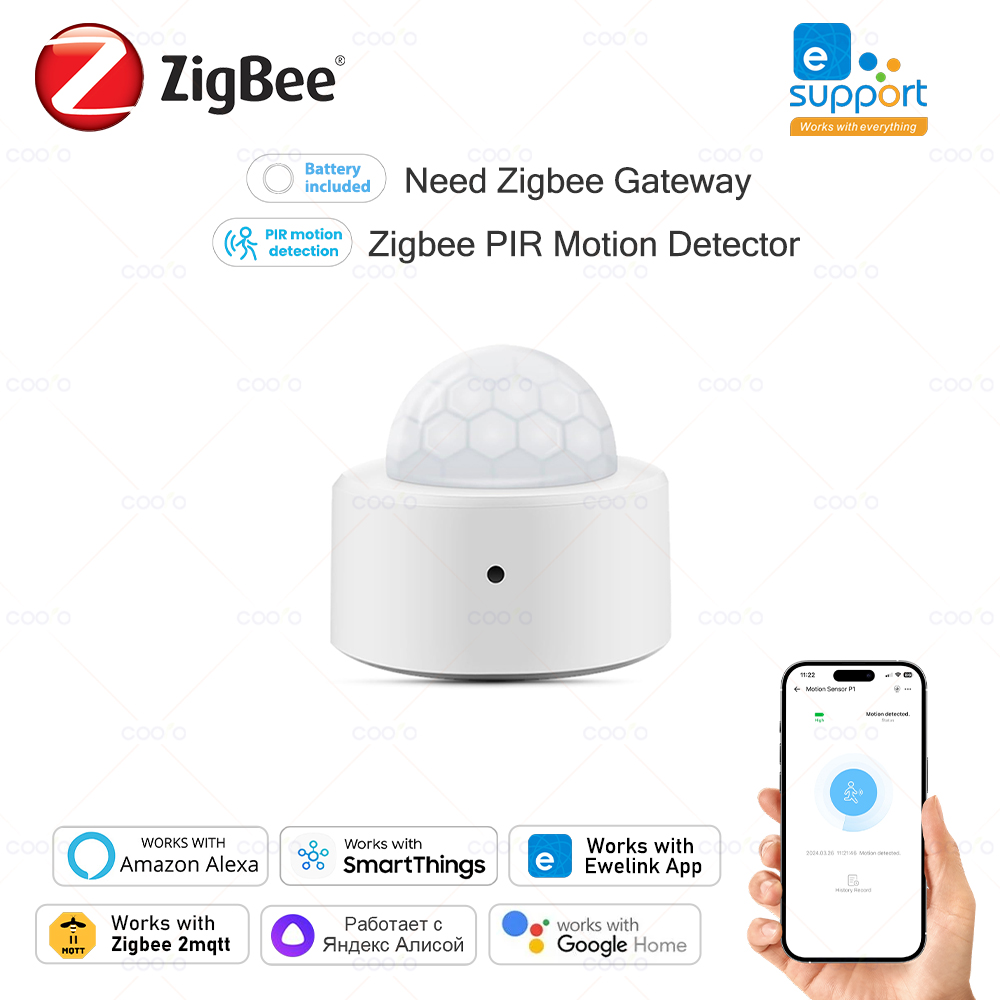 COOLO Zigbee 3.0 PIR Motion Se – Home Security Alarm Bewertung und Preis