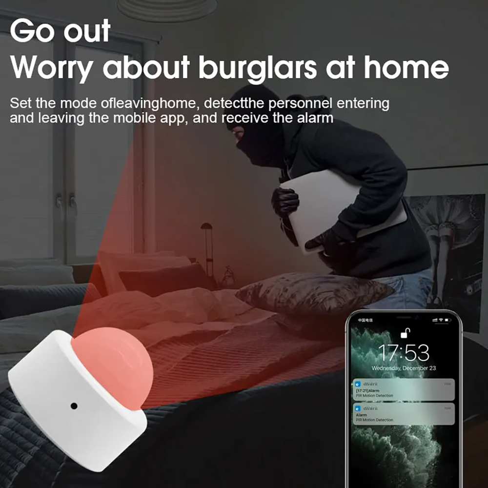 COOLO Zigbee 3.0 PIR Motion Se – Home Security Alarm Bewertung und Preis