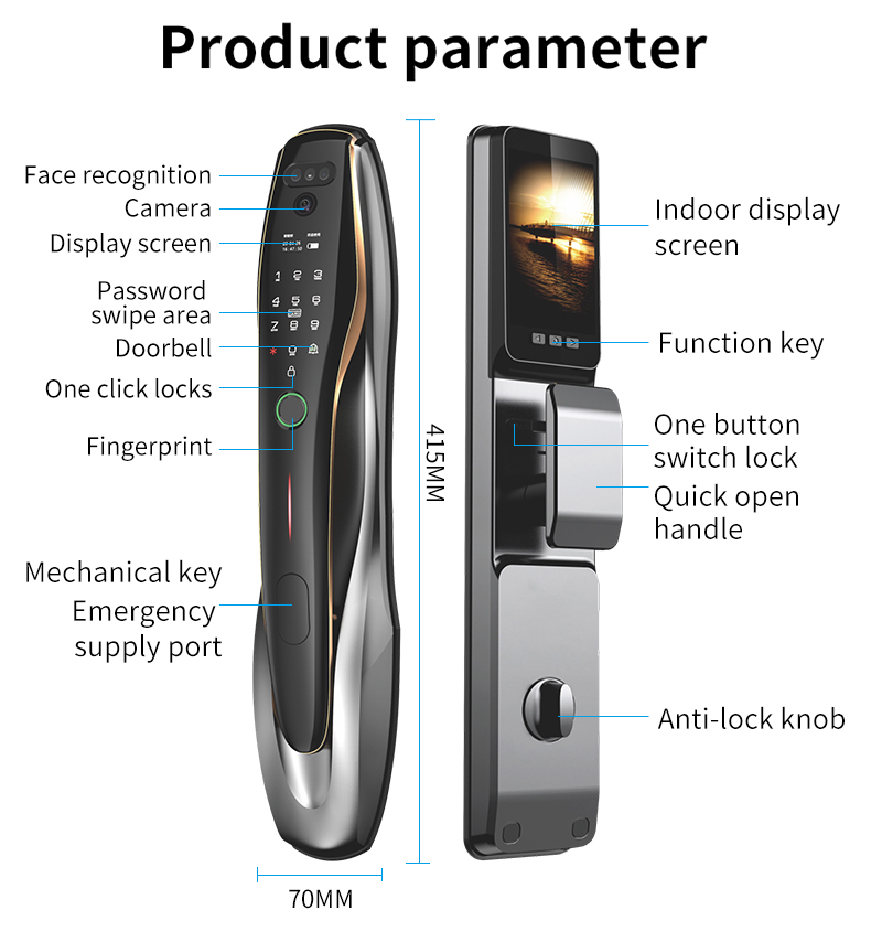 TYSH Tuya Security Fingerprint – Home Security Locks For Doors Bewertung und Preis