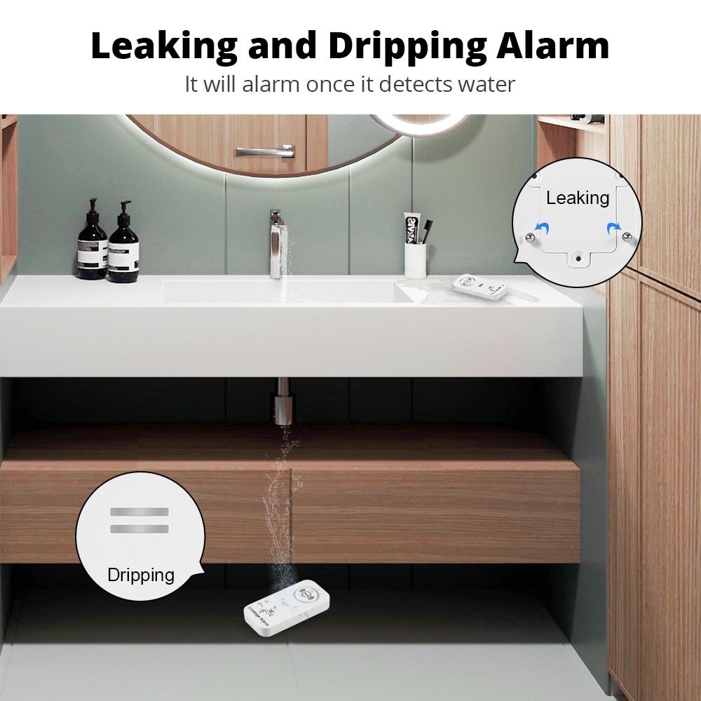 KERUI Wireless Water Sensor 90 – Home Security Outdoor Bewertung und Preis